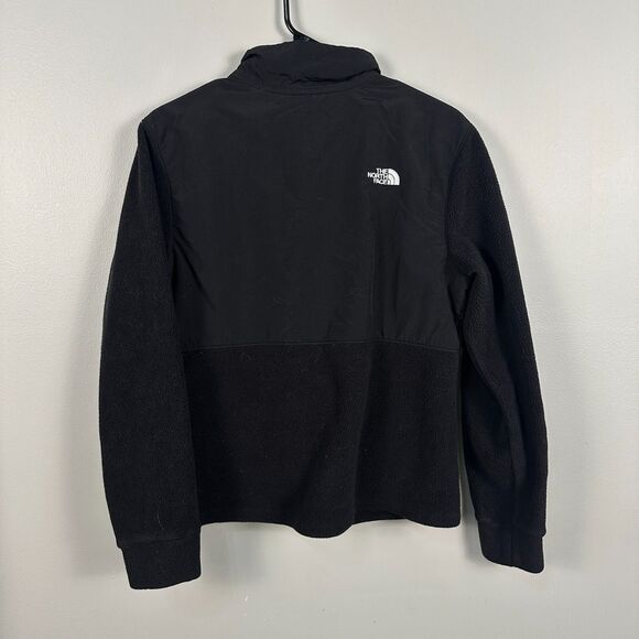 The North Face Denali Jacket Womens Large Black Full Zip Fleece Warm Winter - Picture 3 of 3